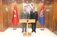 14.06.2023 tarihinde Erzincan Valisi Sn. Mehmet MAKAS'ın Komutanlığımızı ziyareti