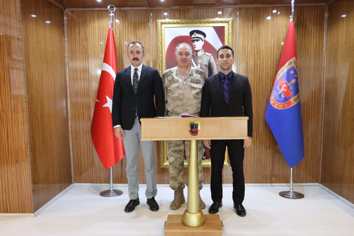 20.08.2024 tarihinde Erzincan Cumhuriyet  Başsavcısı Prof.Dr. Ali ÖZTÜRK ve Adalet Komisyonu Başkanı Mehdi ÜNAL'ın Komutanlığımızı ziyareti