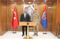 13.12.2022 tarihinde Erzincan Valisi Sn. Mehmet MAKAS'ın Komutanlığımızı ziyareti